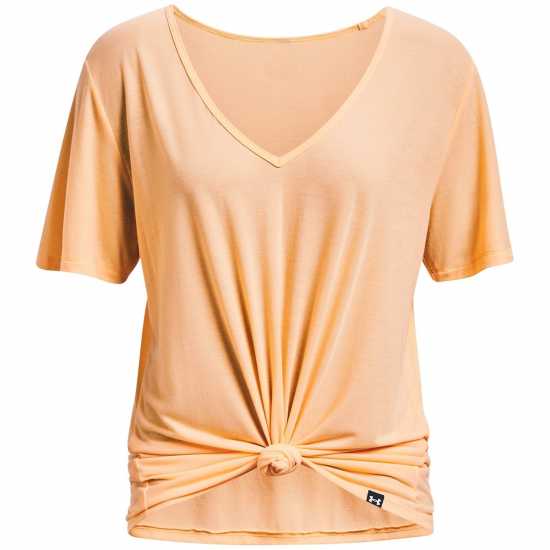 Under Armour Armour Pjt Rck Completer Deep V T Gym Top Womens Жълто Атлетика