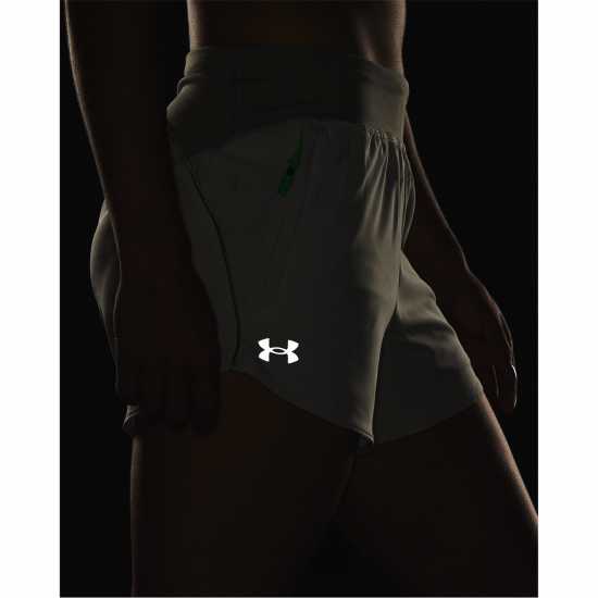 Under Armour Anywhere Short Ld99 Зелено Дамски клинове за фитнес