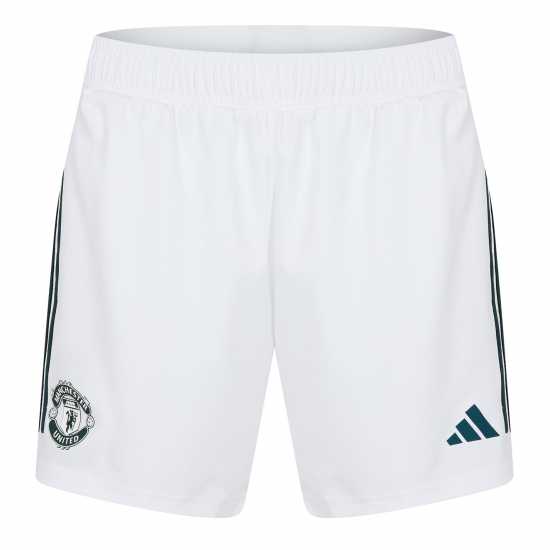 Adidas Manchester United Away Shorts 2023 2024 Womens Основна бяла Дамски къси панталони