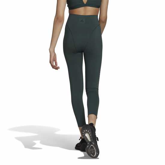 Adidas Optime Training Best Of  7/8 Leggings Womens Сянка Зелена Дамски клинове за фитнес