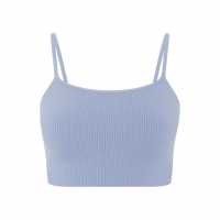 Hiit Seamless Ribbed Bralette Лилаво Спортни сутиени