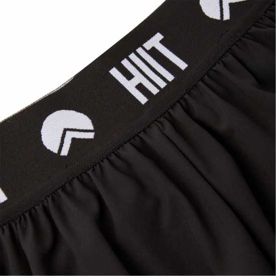 Hiit Essential Dual Layer Short Черно Дамски клинове за фитнес