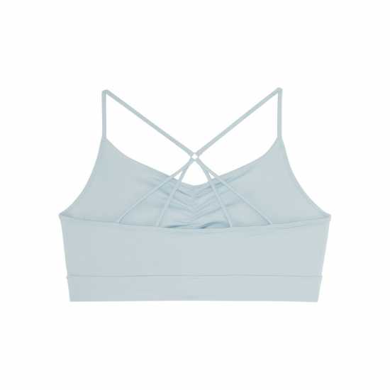 Hiit Curve Ruched Bralette Светло синьо Спортни сутиени