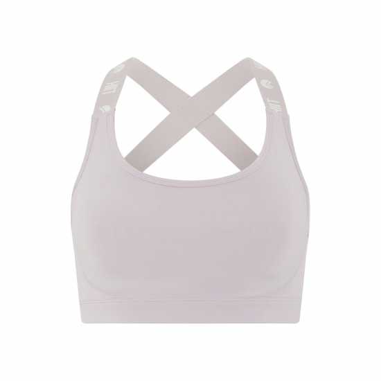 Hiit Curve Gloss Logo Bralette Розово Спортни сутиени