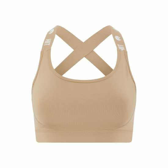 Hiit Curve Gloss Logo Bralette Неутрален Спортни сутиени