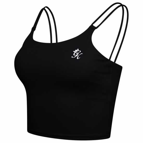 Gym King 365 Long Line Tank Черно Атлетика