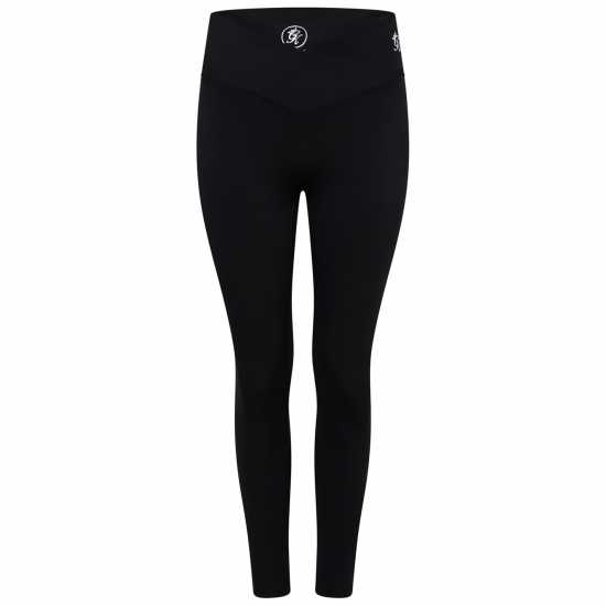 Gym King Wrap Over Legging Черно 