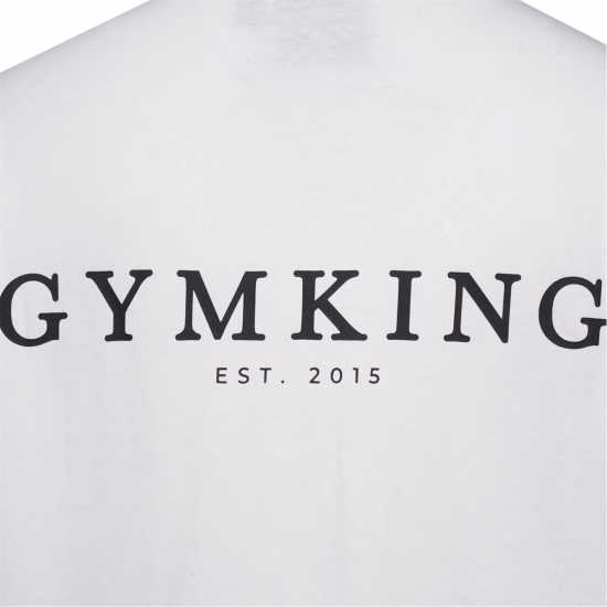 Тениска С Лого Gym King Established Logo Tee  Атлетика