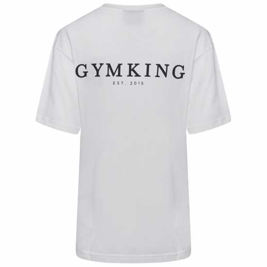 Тениска С Лого Gym King Established Logo Tee  Атлетика