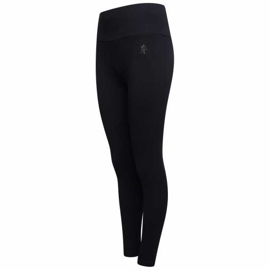 Gym King Seamless Sculpt Legging Черно Дамски клинове за фитнес