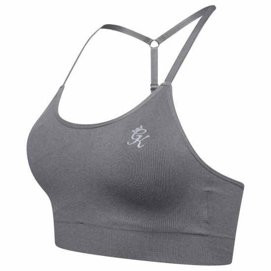 Gym King Sculpt Seamless Bra Зелен Дим Спортни сутиени