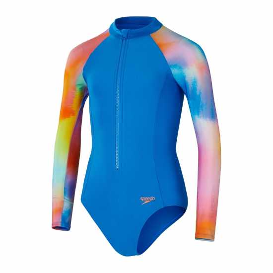 Speedo Ls Swimsuit Jn43  Бански за момичета