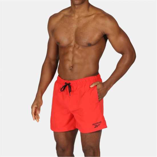 Reebok Мъжки Плувни Шорти Yale Swim Shorts Mens Сърцеплащащ червен Мъжки къси панталони