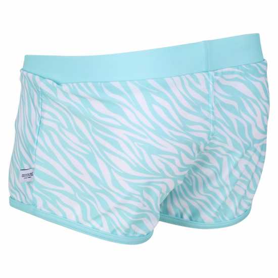 Regatta Hosanna Swim Shorts Short Unisex Kids АрубаBlЗебра Детски бански и бикини