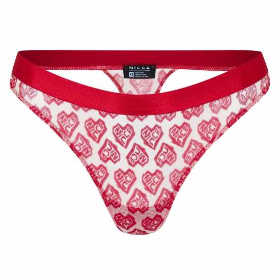 Nicce Heart Thong Womens  Дамско облекло плюс размер