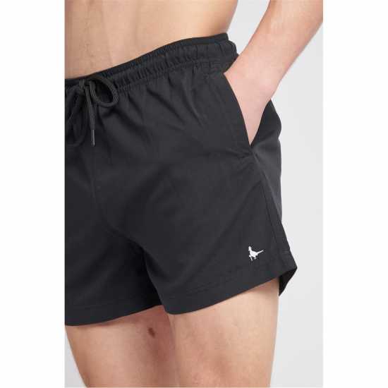 Jack Wills Rdly Swshorts Sn99 Черно Мъжки плувни шорти и клинове