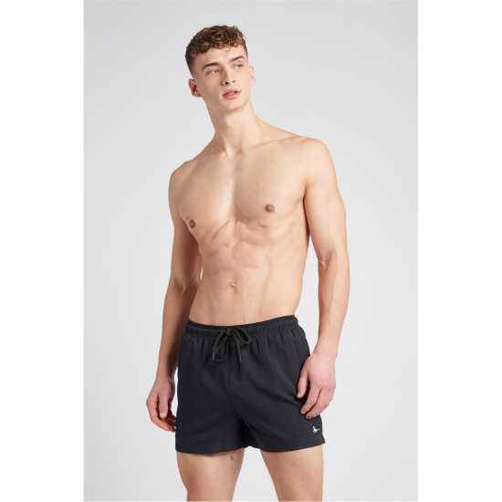 Jack Wills Rdly Swshorts Sn99 Черно Мъжки плувни шорти и клинове