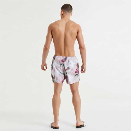 Siksilk Swim Short Sn99 Розово/Бяло Мъжки плувни шорти и клинове