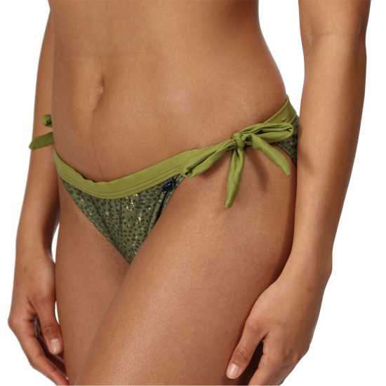 Regatta Flavia String Bikini Bottoms Womens Grn Flds Abstr Дамски бански