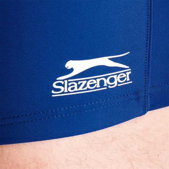 Slazenger Мъжки Плувни Боксерки Lycra® Xtra Life™ Swimming Boxers Mens Морска синьо Мъжки плувни шорти и клинове