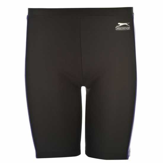 Slazenger Детскоюношески Плувен Клин Lycra® Xtra Life™ Swimming Jammers Juniors Черно Детски бански и бикини