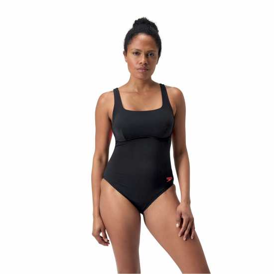 Speedo Womens Flex Band Swimsuit With Built In Swim Bra  Дамски бански