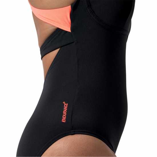 Speedo Womens Flex Band Swimsuit With Built In Swim Bra  Дамски бански