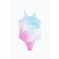 Hype Script Swimsuit In99  Детски бански и бикини