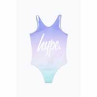 Hype Script Swimsuit In99  Детски бански и бикини