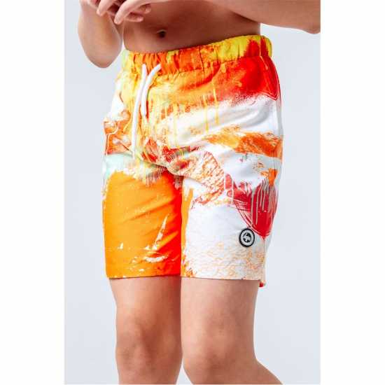 Hype Spry Swim Short In99  Детски бански и бикини