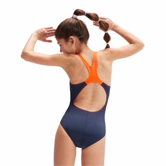 Speedo Digi Plt Spbk Jn99  Бански за момичета