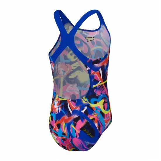 Speedo Pt Alv Pwrbck Jn99  Бански за момичета