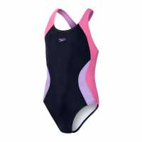 Speedo Col Block Sbk Jn99  Бански за момичета