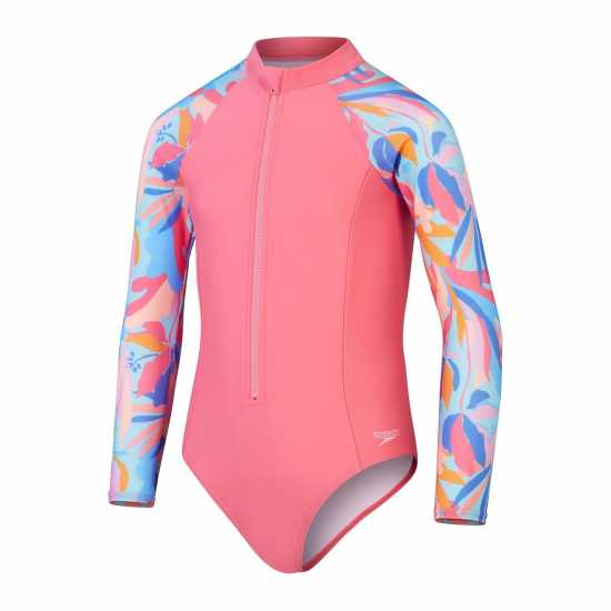 Speedo Pt Ls Swmsuit Jn99  Бански за момичета