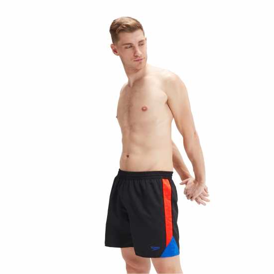 Speedo Hyprbm 16In Sn99 Black/Orange Мъжки плувни шорти и клинове