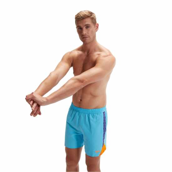 Speedo Hyprbm 16In Sn99 Blue/Yellow Мъжки плувни шорти и клинове