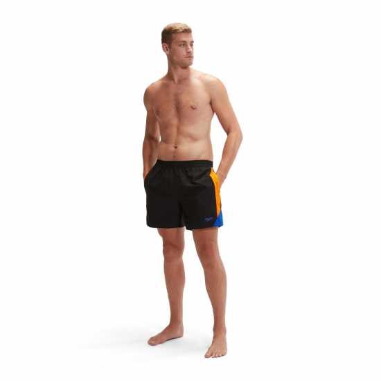 Speedo Hyprbm 16In Sn99 Black/Yellow Мъжки плувни шорти и клинове