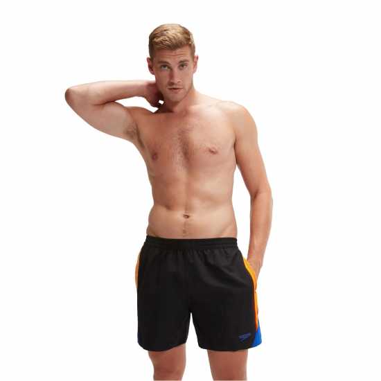 Speedo Hyprbm 16In Sn99 Black/Yellow Мъжки плувни шорти и клинове