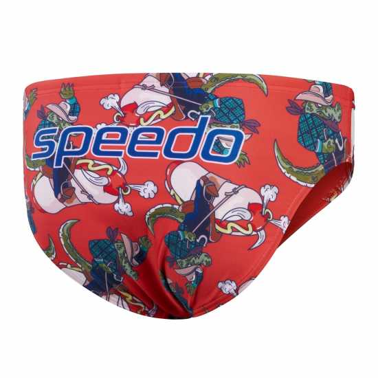 Speedo Escpe 5Cm Brf Sn99 Red/Blue Мъжки плувни шорти и клинове