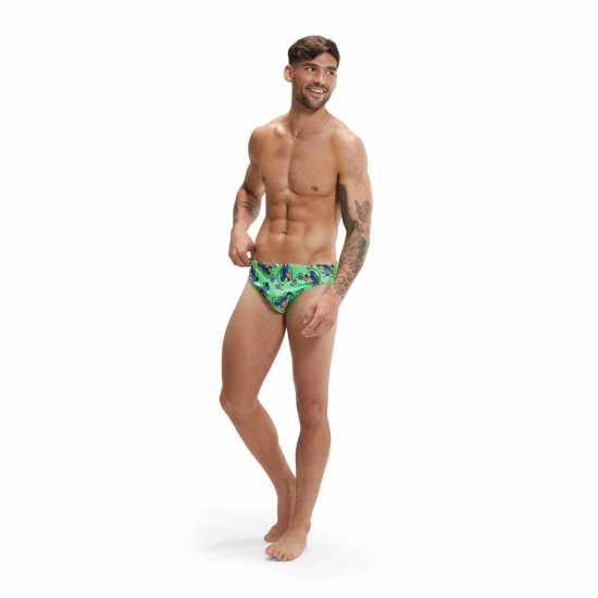 Speedo Escpe 5Cm Brf Sn99 Green/Navy Мъжки плувни шорти и клинове