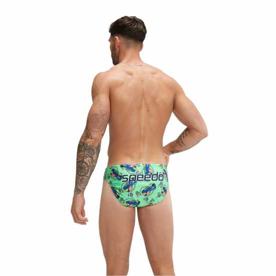 Speedo Escpe 5Cm Brf Sn99 Green/Navy Мъжки плувни шорти и клинове