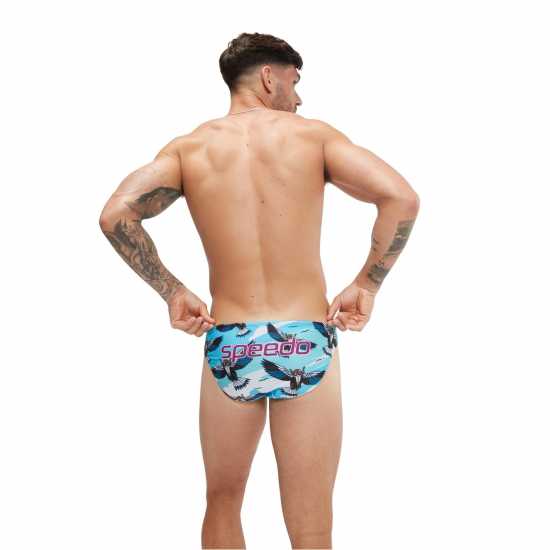 Speedo Escpe 5Cm Brf Sn99 Blue/Pink Мъжки плувни шорти и клинове