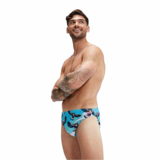 Speedo Escpe 5Cm Brf Sn99 Blue/Pink Мъжки плувни шорти и клинове