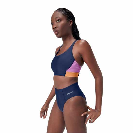 Speedo Women's Colorblock Top  Дамски бански