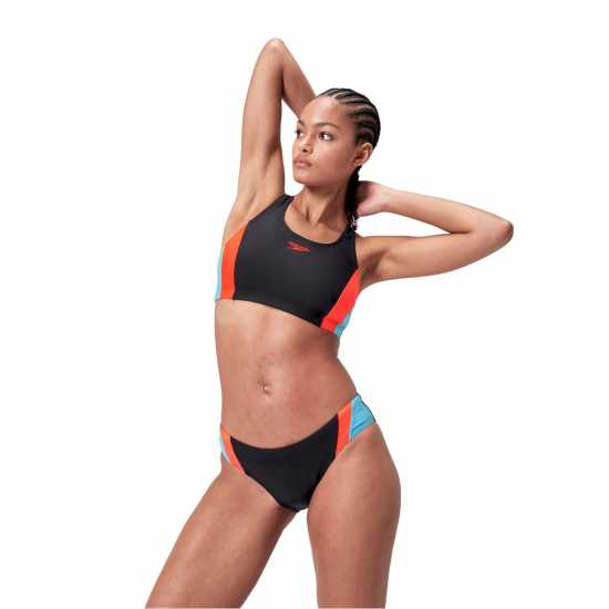 Speedo Women's Colourblock Splice 2.0 Swimsuit  Дамски бански