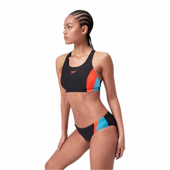 Speedo Women's Colourblock Splice 2.0 Swimsuit  Дамски бански