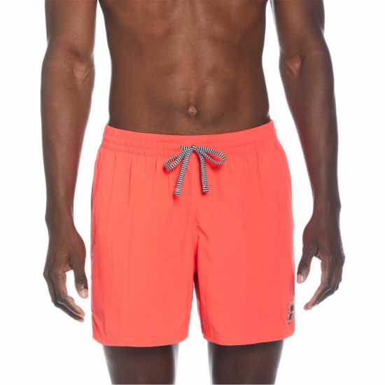 Nike Мъжки Шорти 5Inch Volley Shorts Mens Бордо Красно Мъжки плувни шорти и клинове