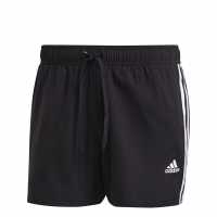 Adidas Мъжки Плувни Шорти Classic 3-Stripes Swim Shorts Mens черно Мъжки плувни шорти и клинове