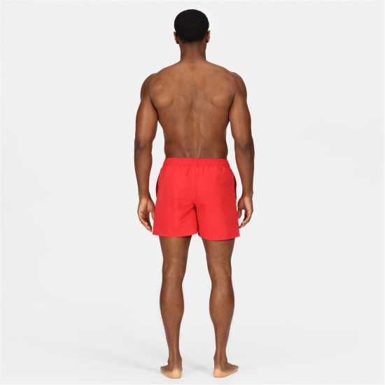 Reebok Мъжки Плувни Шорти Yestin Swim Shorts Mens Червено Мъжки къси панталони