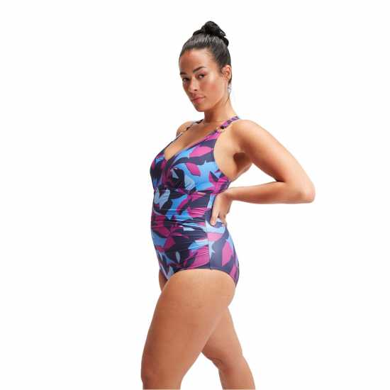 Speedo Vnck Prnt 1Pc Ld99  